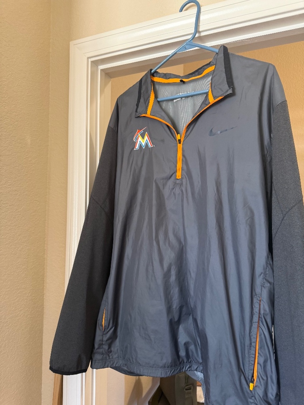 Nike Golf Men’s Rain jacket- Miami Marlins